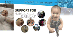 Desktop Screenshot of justiceforbabyboubou.com